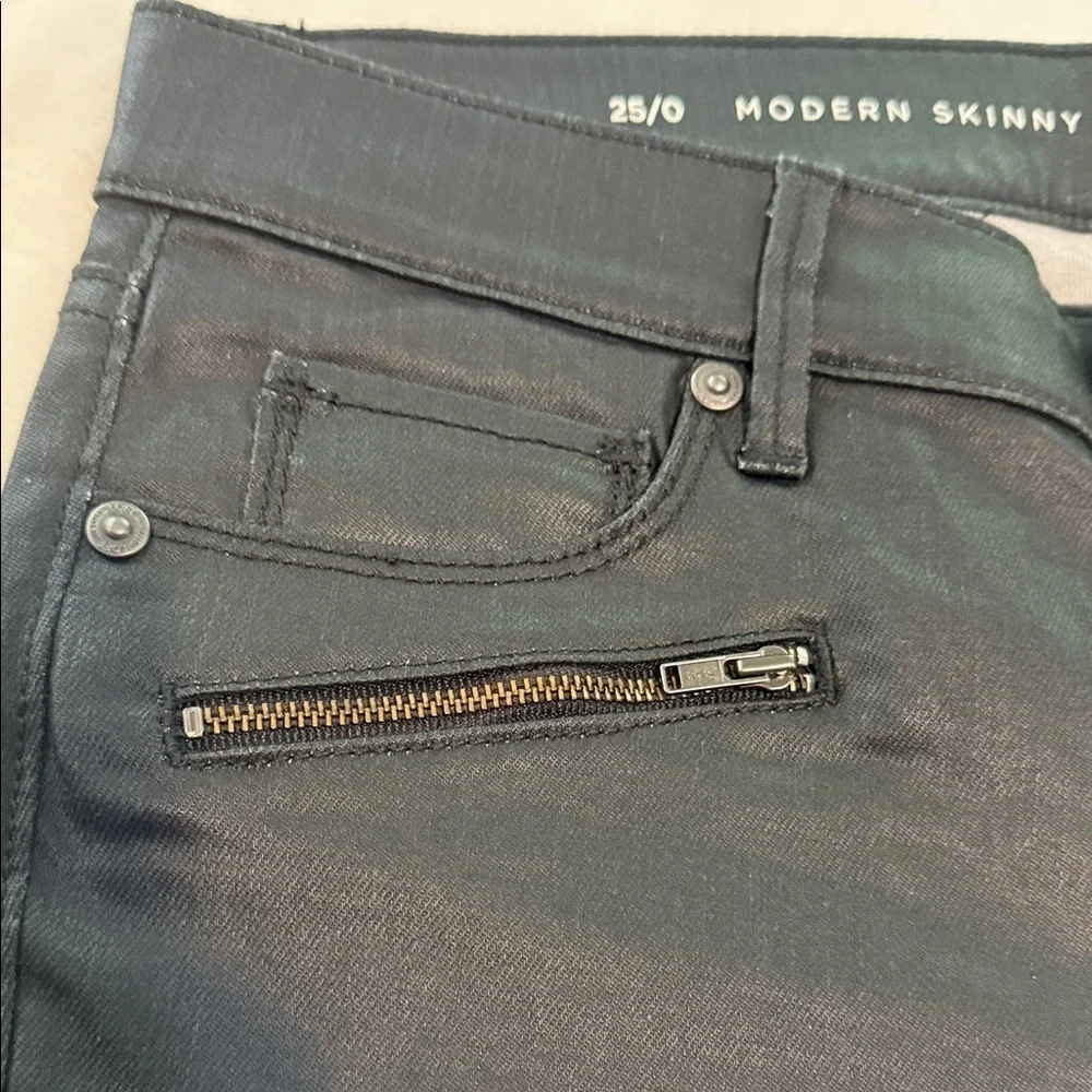 LOFT Modern Skinny Black Jeans NWT